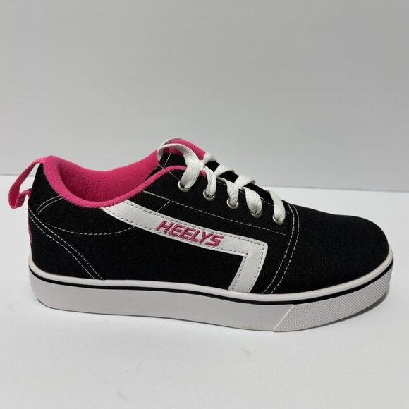 Heelys Women’s GR8 Pro Black/Pink Wheeled Shoes, Size 8 M - Picture 1 of 7